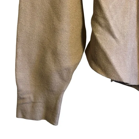 Modern Citizen Relaxed Scoop Neck Sweater in Taupe - Picture 7 of 9